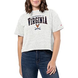 League-Legacy Women's Virginia Cavaliers White Intramural Midi T-Shirt