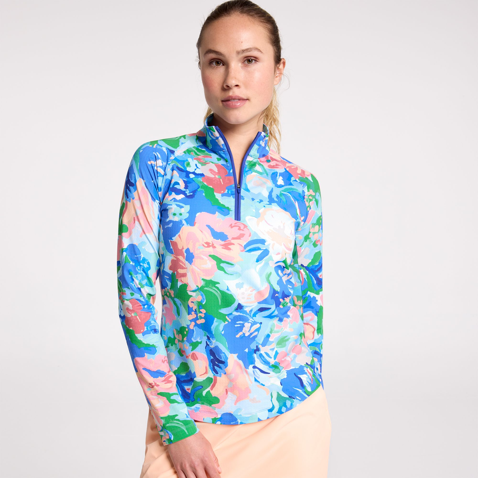 Walter Hagen Women's Performance 11 UV Suncover 1/4 Zip