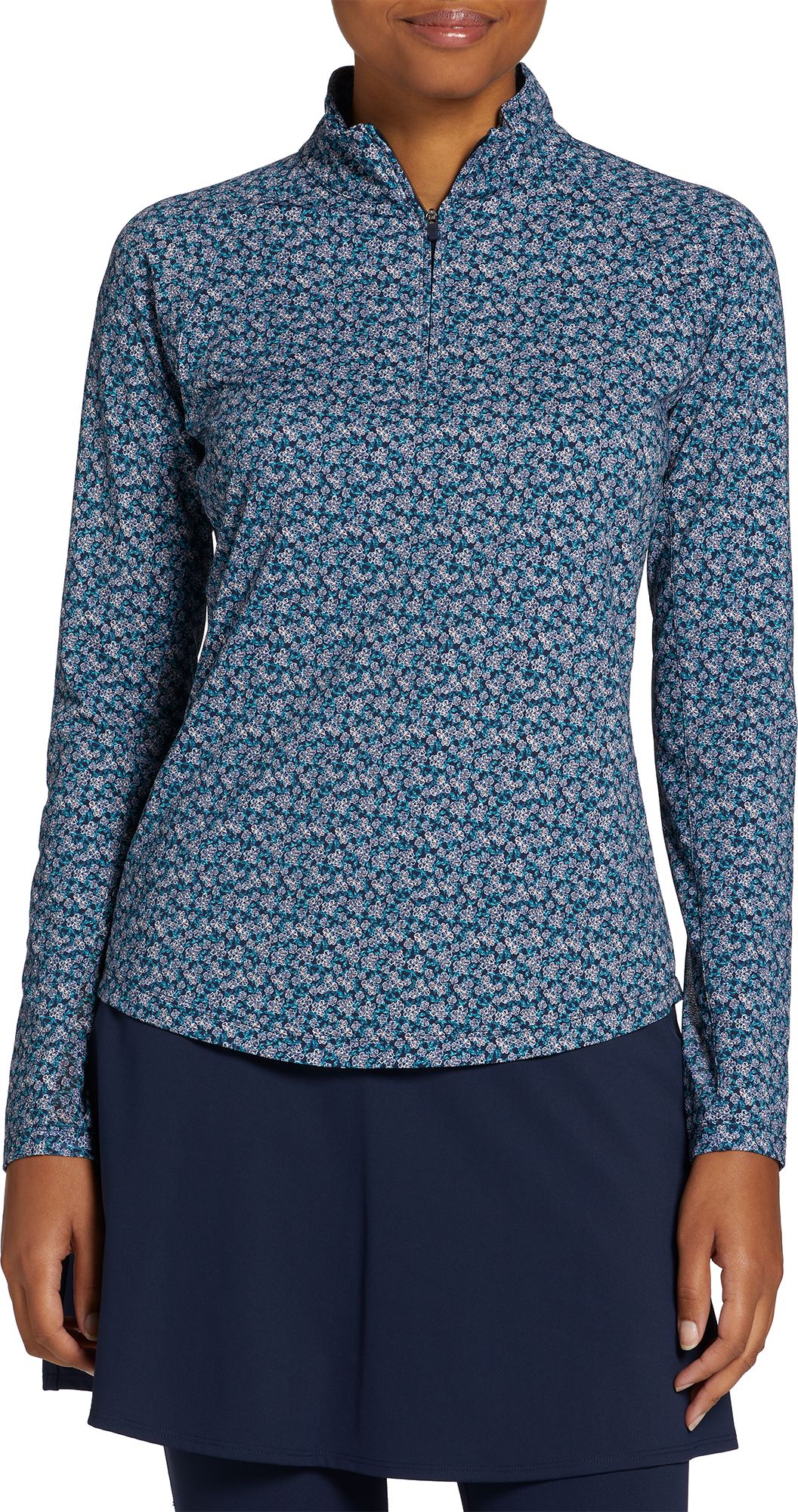 Walter Hagen Women's Performance 11 UV Suncover 1/4 Zip