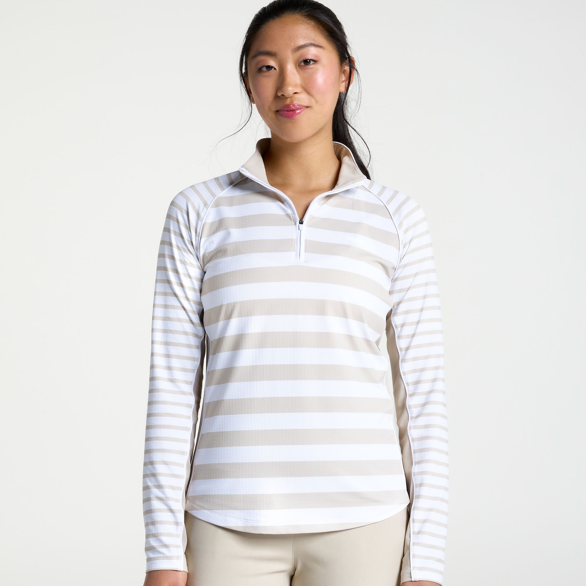 Walter Hagen Women's Performance 11 UV Suncover 1/4 Zip