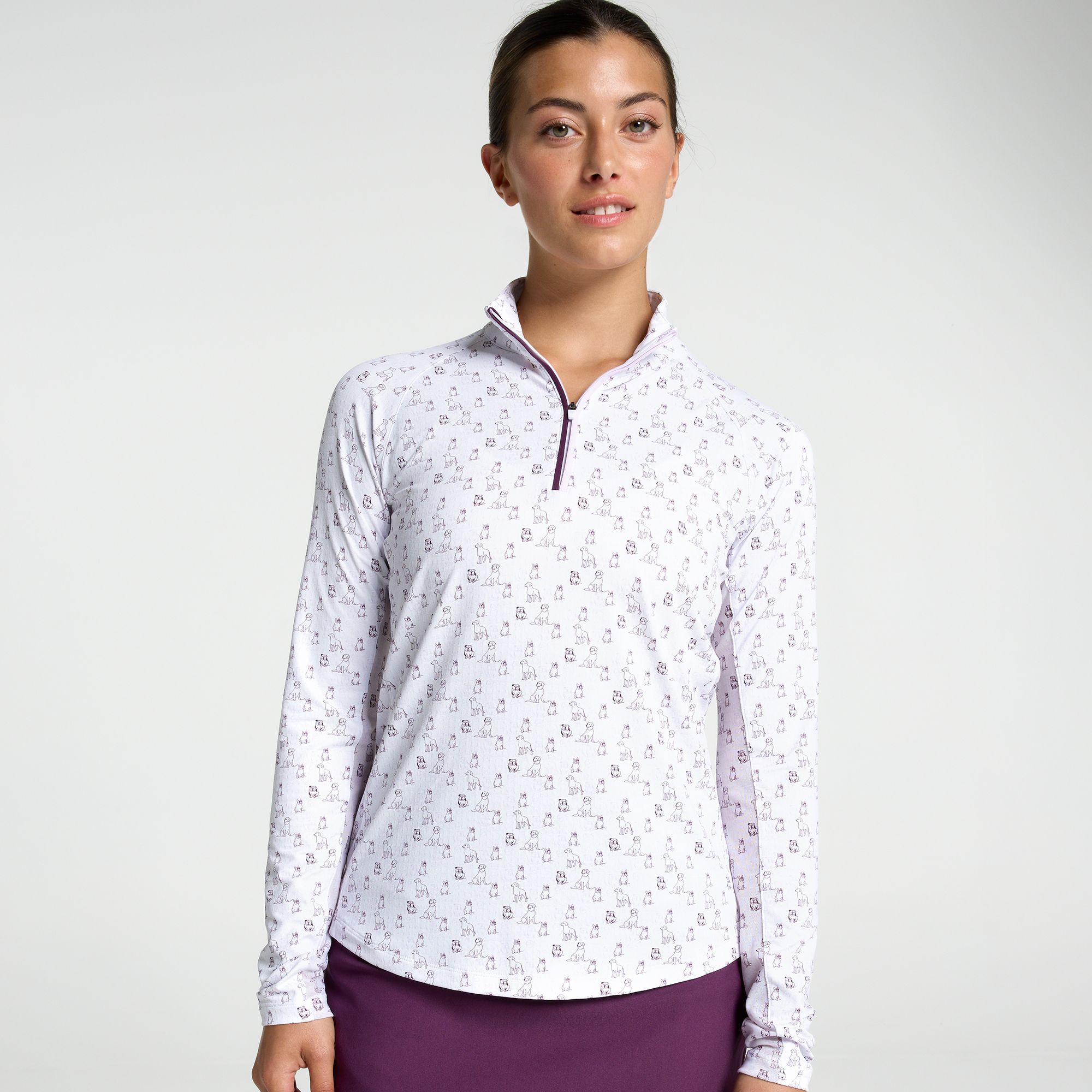 Walter Hagen Women's Performance 11 UV Suncover 1/4 Zip