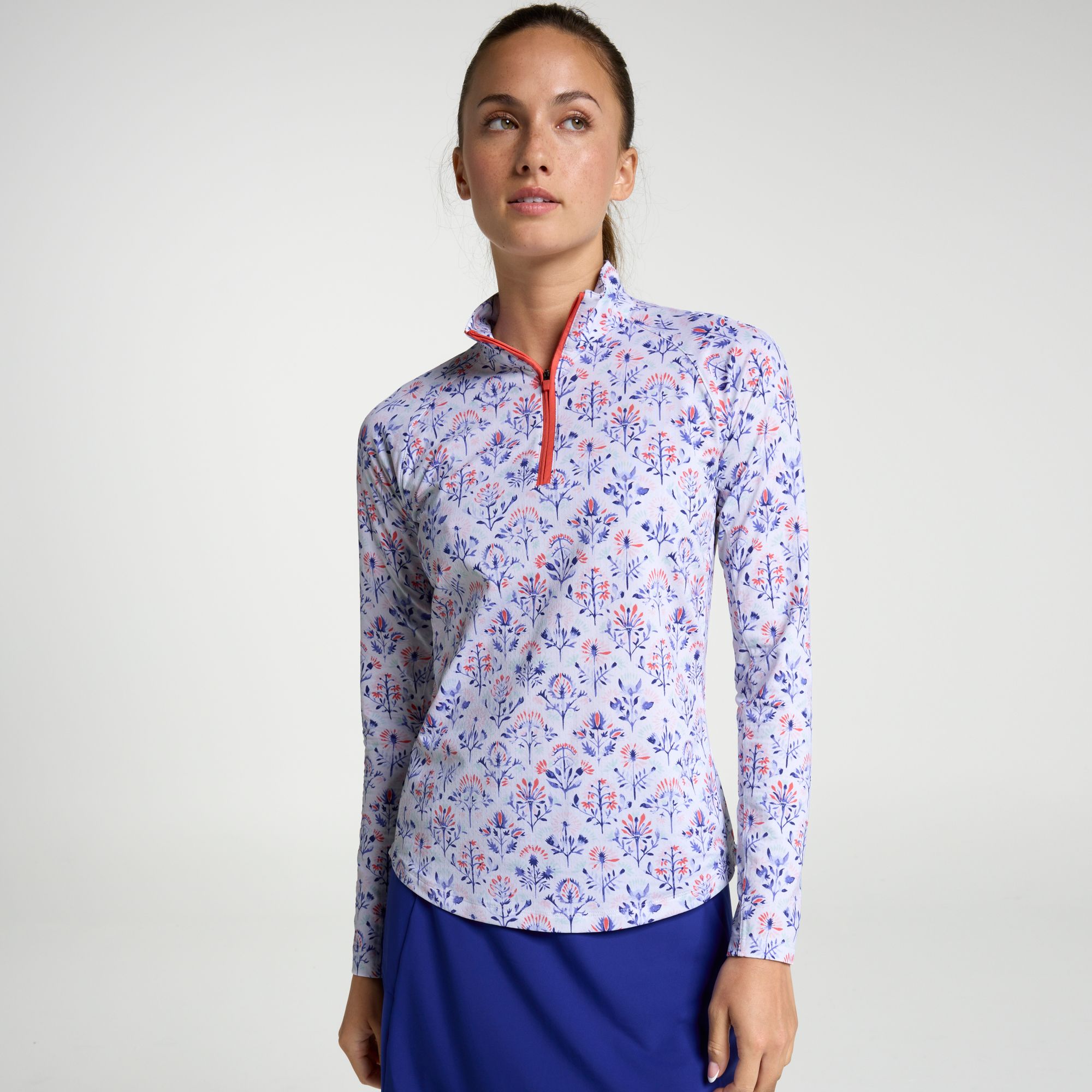 Walter Hagen Women's Performance 11 UV Suncover 1/4 Zip