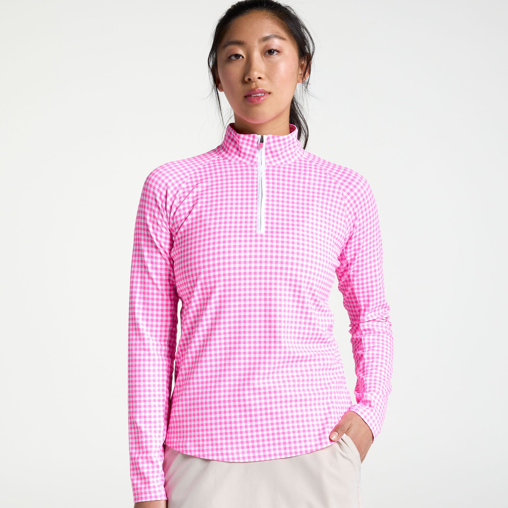 Walter Hagen Women's Performance 11 UV Suncover 1/4 Zip
