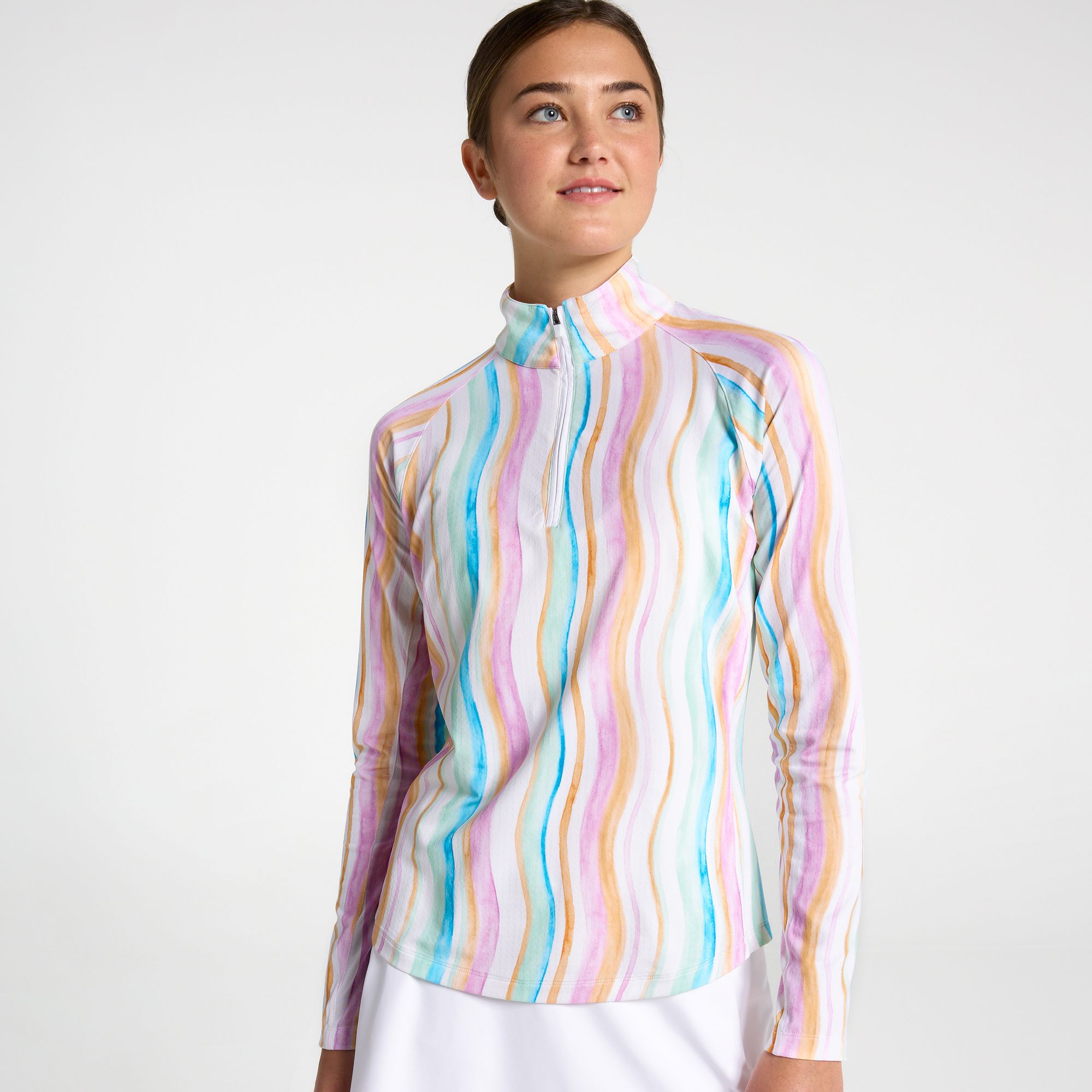 Walter Hagen Women's Performance 11 UV Suncover 1/4 Zip