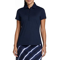Lady Hagen Texture Short Sleeve Golf Polo