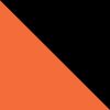 Black/Orange