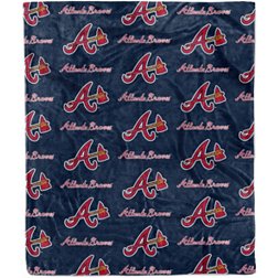 Logo Brands Atlanta Braves Plush Blanket