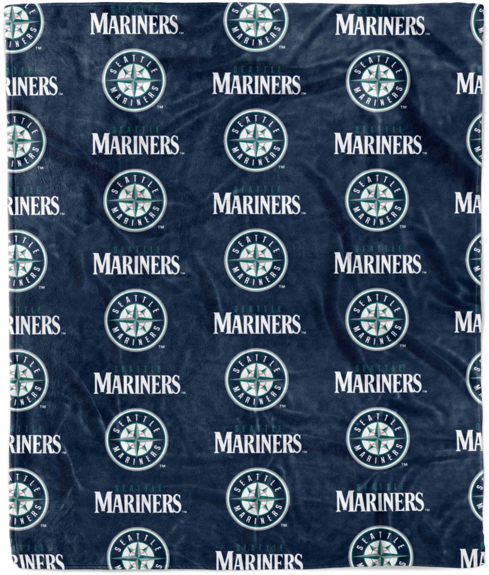 🌴 Nwt MLB Seattle Mariners Blue Shirt Baseball Medium Girls 7/8 🌴