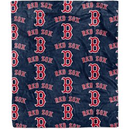 Boston Red Sox Women's All Over Logos Button-Up Shirt - Navy