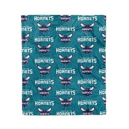 Logo Brand Charlotte Hornets Plush Blanket