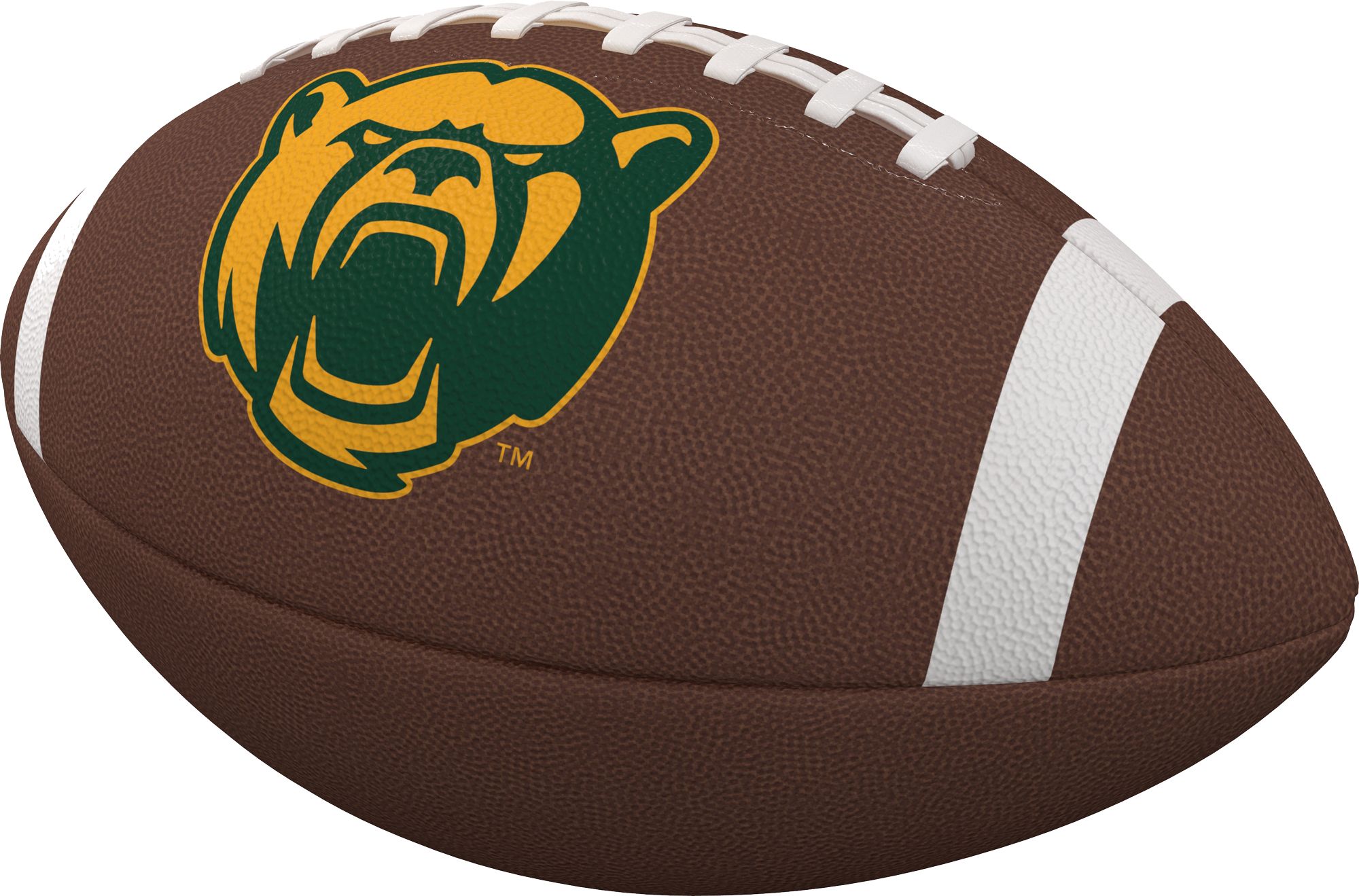 Logo Brands Baylor Bears Team Stripe Composite Football