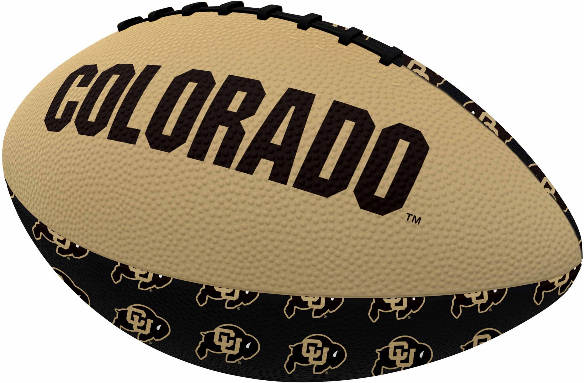 Logo Brands Colorado Buffaloes Mini Rubber Football
