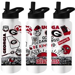 Logo Brands Georgia Bulldogs 34 oz. Native Water Bottle