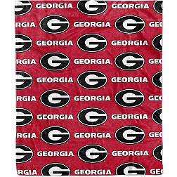 Logo Brands Georgia Bulldogs Plush Blanket