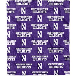 Logo Brands Northwestern Wildcats Plush Blanket