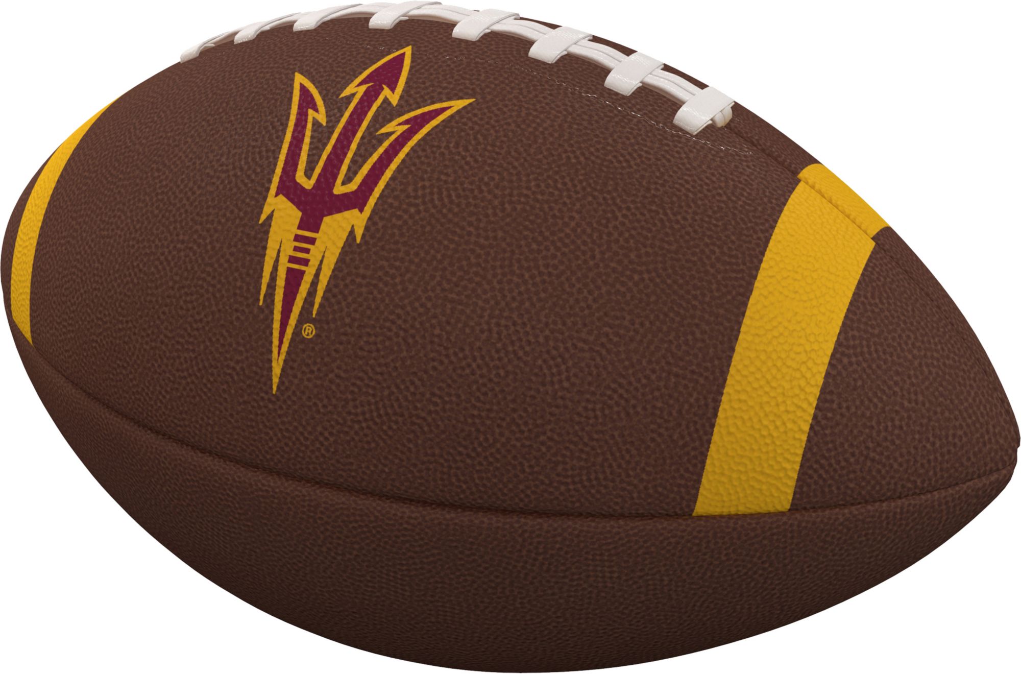 Logo Brands Arizona State Sun Devils Team Stripe Composite Football