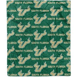 Logo Brands South Florida Bulls Plush Blanket