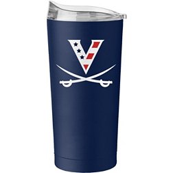 Logo Brands Virginia Cavaliers Red, White and HOO 20 oz. Tumbler