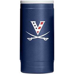 Logo Brands Virginia Cavaliers Red, White and HOO Slim Can Cooler