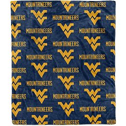 Logo Brands West Virginia Mountaineers Plush Blanket