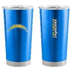 Logo Los Angeles Chargers BlackGameday Stainless Steel 20-oz Tumbler