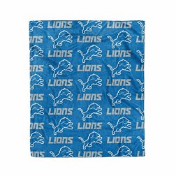 Logo Detroit Lions Plush Blanket
