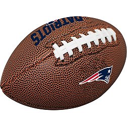 Logo New England Patriots Mini Size Composite Football