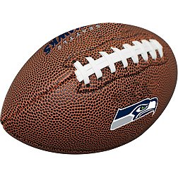 Logo Seattle Seahawks Mini Size Composite Football