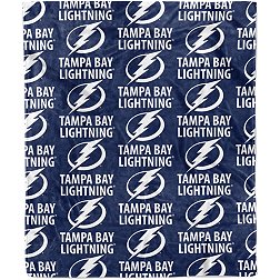 Logo Brands Tampa Bay Lightning Logo Plush Blanket