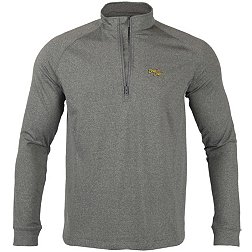 Levelwear Men's Milwaukee Brewers 2023 City Connect Gray Calibrate Quarter-Zip Shirt