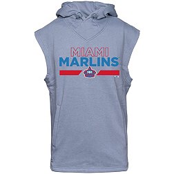 Levelwear Men's Miami Marlins 2023 City Connect Gray Throttle No Hitter Hoodie