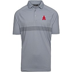 Levelwear Men's Los Angeles Angels 2023 City Connect Gray Insignia Polo