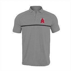 Levelwear Men's Los Angeles Angels 2023 City Connect Gray Insignia Polo