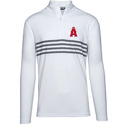 Levelwear Men's Los Angeles Angels 2023 City Connect White Asher Quarter-Zip Shirt