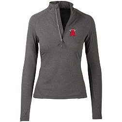 Levelwear Women's Los Angeles Angels 2023 City Connect Gray Quarter-Zip Shirt