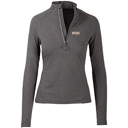 Levelwear Women's Washington Nationals 2023 City Connect Gray Quarter-Zip Shirt