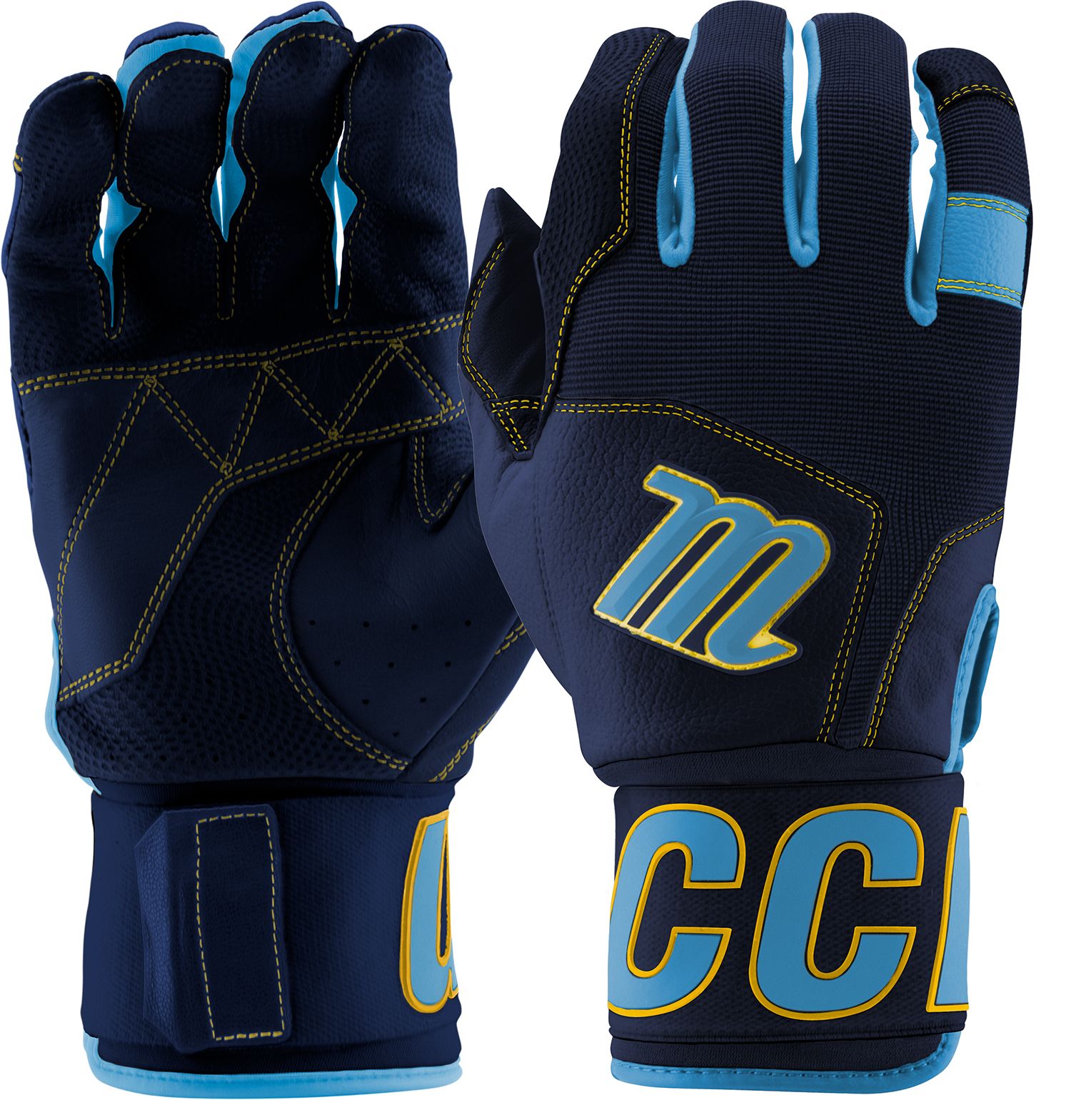 Marucci Adult Blacksmith II Full Wrap Batting Gloves
