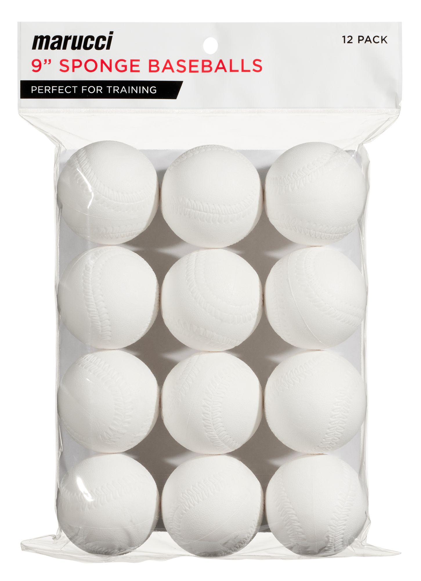 Marucci 9" Sponge Training Baseballs - 12 Pack - No Color