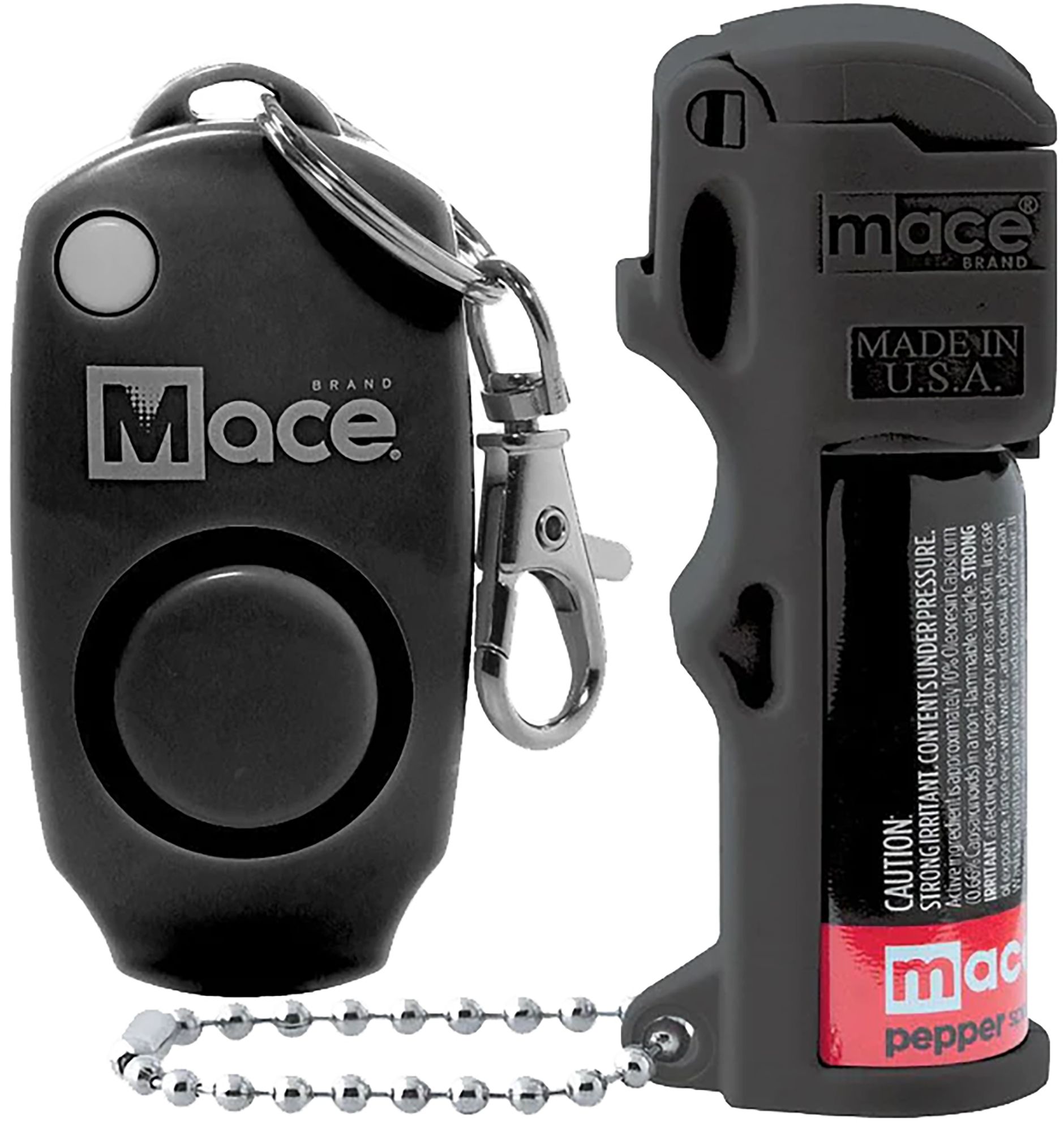 Mace Security Pocket Size Pepper Spray and Personal Alarm - Black