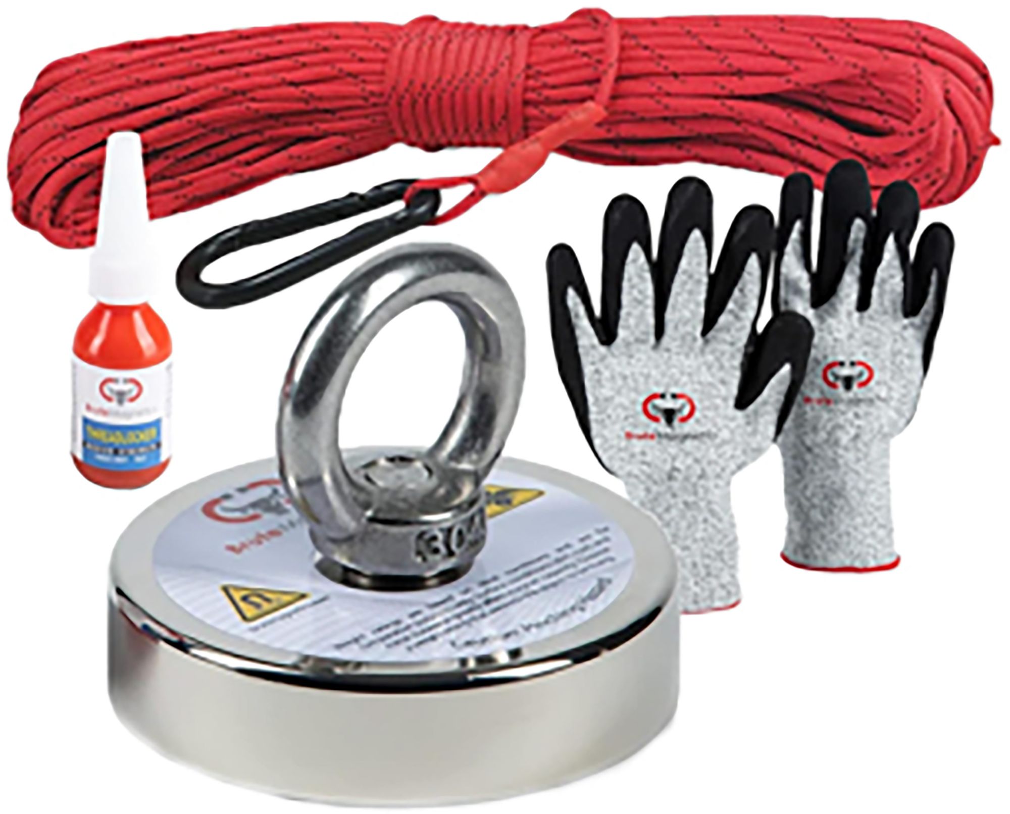 BruteMagnetics Junior Magnet 425lb Fishing Bundle