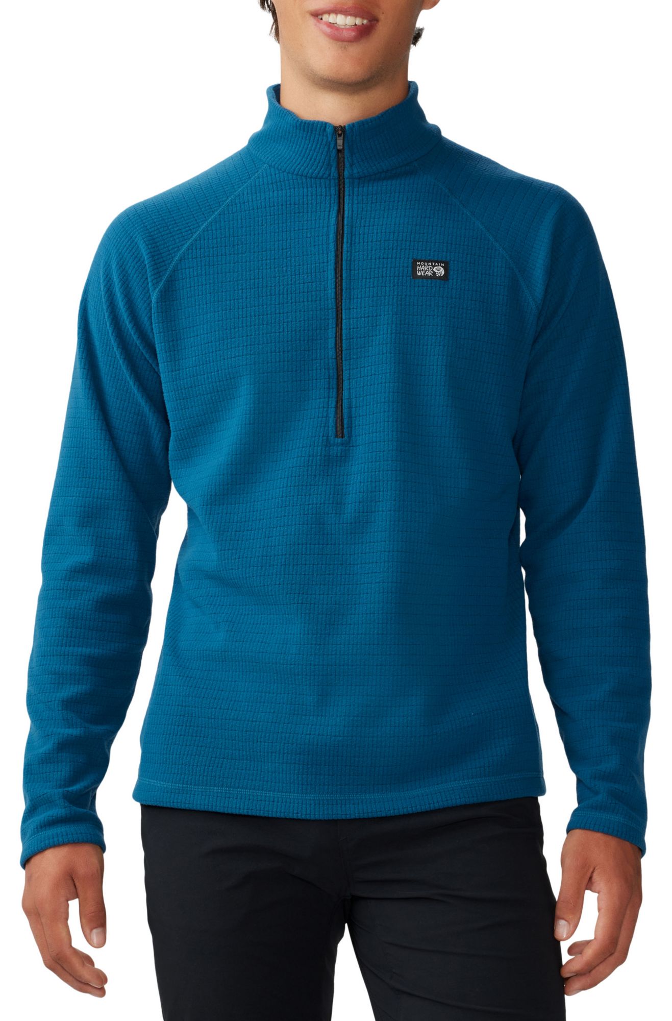 MOUNTAIN HARDWEAR Men's Summit Grid 1/2 Zip Top