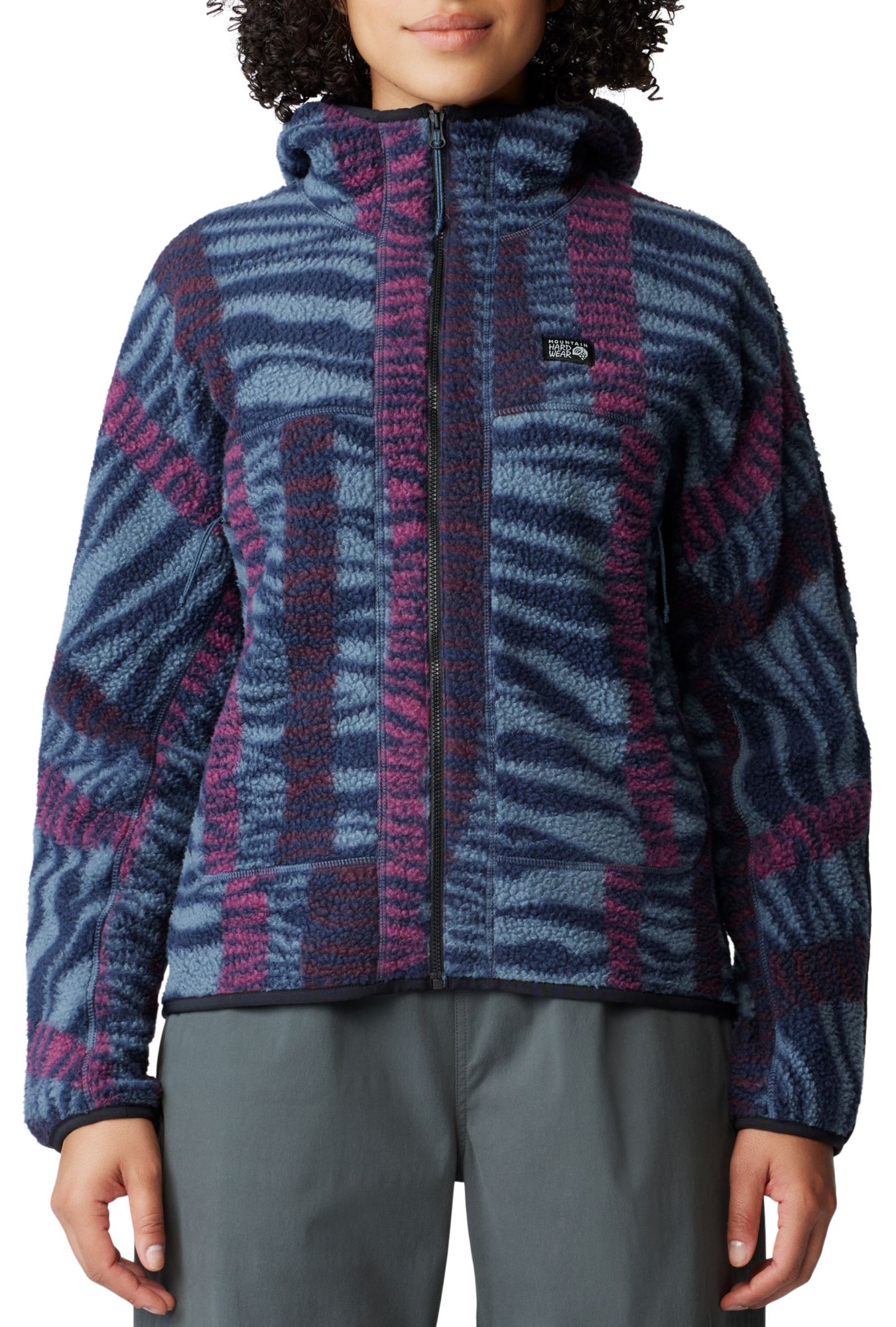 Mountain Hardwear Women's HiCamp Fleece Printed Hoody