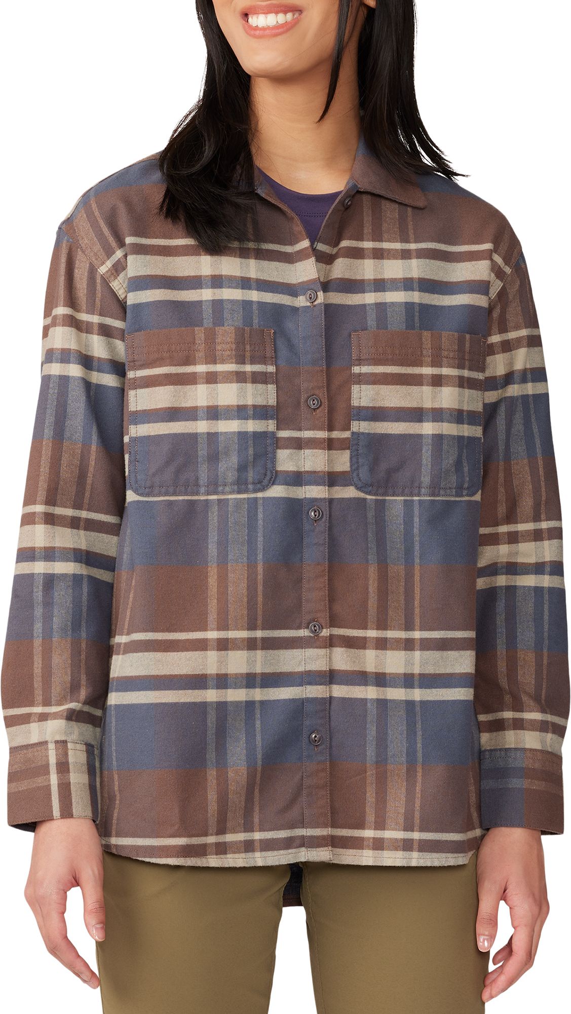 MOUNTAIN HARDWEAR Women's Dolores Flannel Long Sleeve Shirt