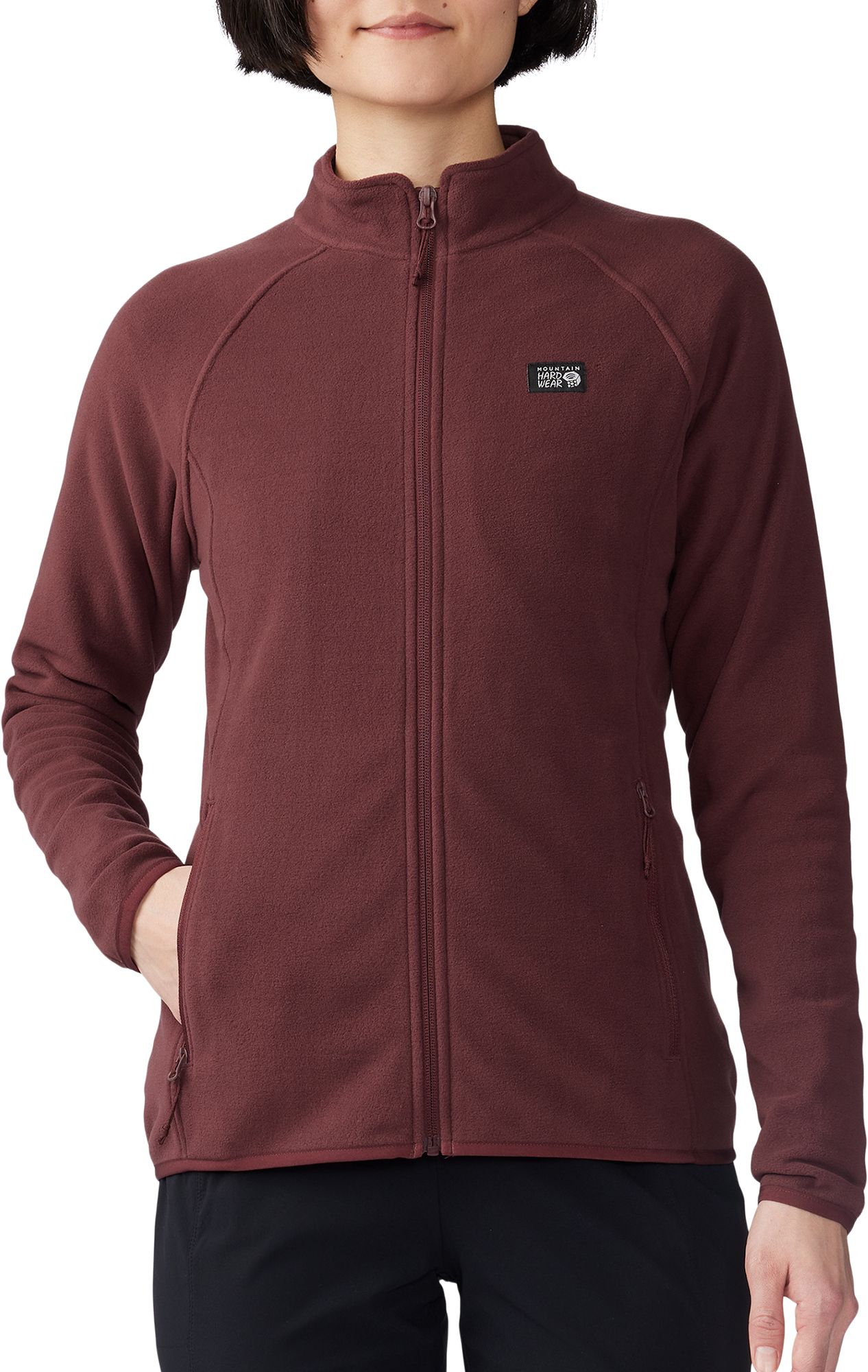 Mountain Hardwear Women's Microchill Full Zip Jacket - Brown