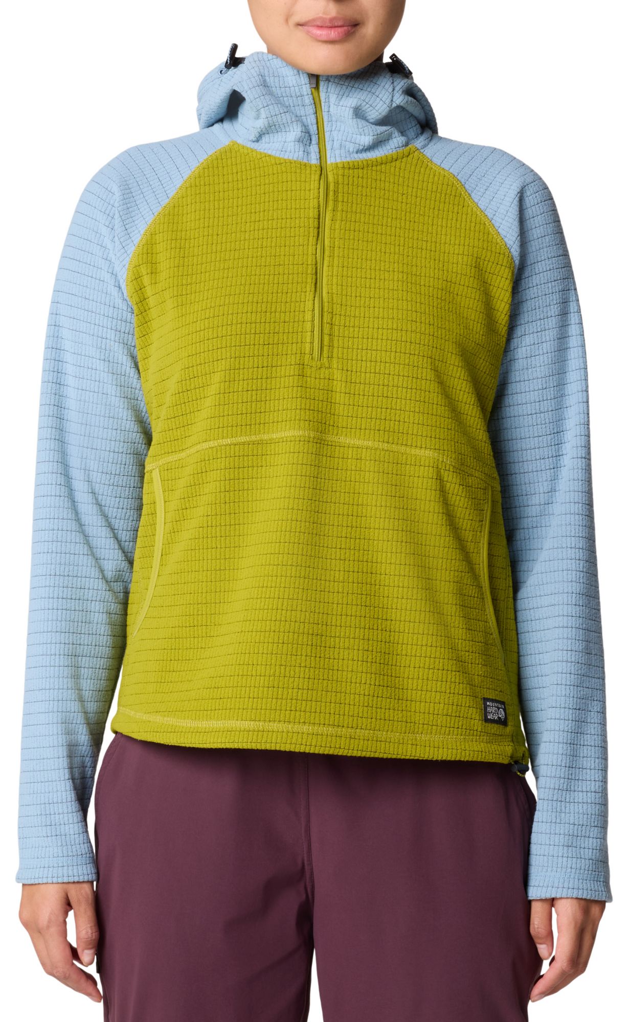 Mountain Hardwear Women's Summit Grid 1/2 Zip Hoodie