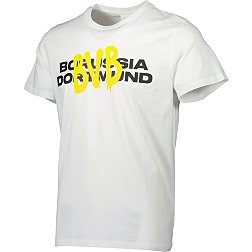 Sport Design Sweden Borussia Dortmund Two-Hit Wordmark White T-Shirt