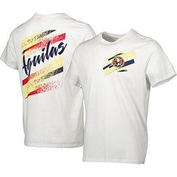 Sport Design Sweden Club America Two-Hit Wordmark White T-Shirt