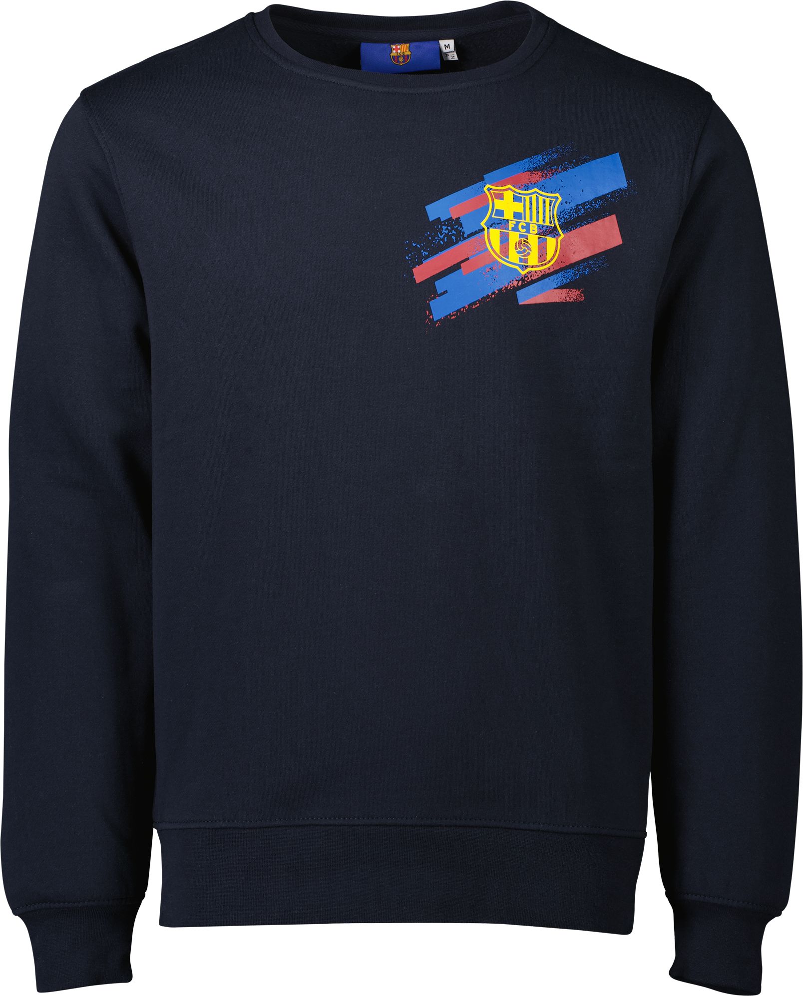 Sport Design Sweden FC Barcelona Two-Hit Graphic Navy Long Sleeve Shirt