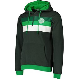 Sport Design Sweden Celtic FC Graphic Green Quarter-Zip Pullover Shirt
