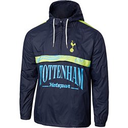 Sport Design Sweden Tottenham Hotspur Graphic Navy Anorak Quarter-Zip Pullover Jacket